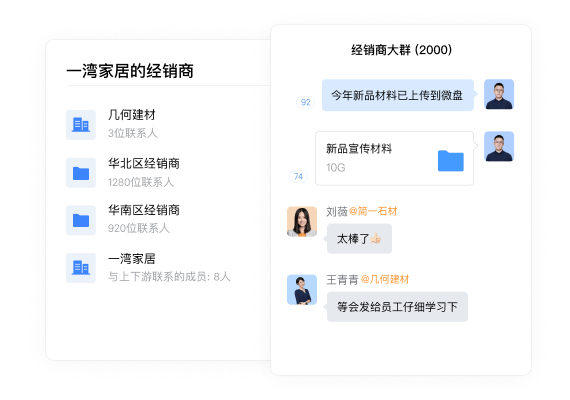 上下游展示