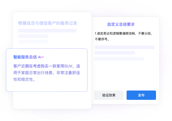 智能服务总结展示